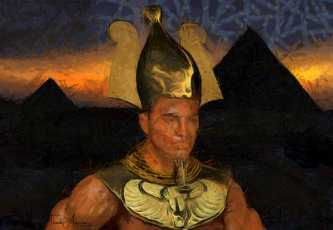 Bakare - The Legendary Pharaoh - Art Print