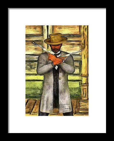 Bass Reeves - The Real Lone Ranger - Framed Print