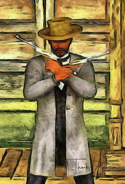 Bass Reeves - The Real Lone Ranger - Art Print | Tharb Aworan Art Gallery