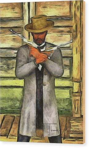 Bass Reeves - The Real Lone Ranger - Wood Print