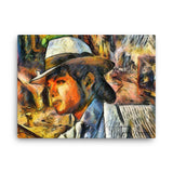 The Intersection of Billie Jean Blvd. & Smooth Criminal Alley  - Canvas Print