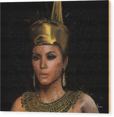 Cleopatra VII - Geopolitical Genius - Wood Print