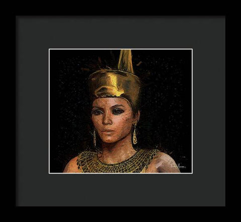 Cleopatra VII - Geopolitical Genius - Framed Print