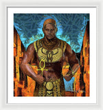 Imhotep - The Renaissance Man From 28BC  - Framed Print