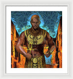 Imhotep - The Renaissance Man From 28BC  - Framed Print