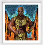 Imhotep - The Renaissance Man From 28BC  - Framed Print