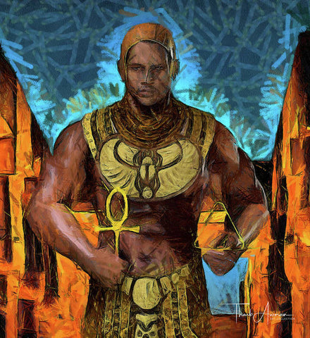 Imhotep - The Renaissance Man From 28BC  - Art Print