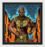 Imhotep - The Renaissance Man From 28BC  - Framed Print