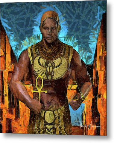 Imhotep - The Renaissance Man From 28BC  - Metal Print