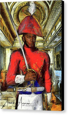 Jean-Jacques Dessalines - Liberator at Hispanola - Canvas Print