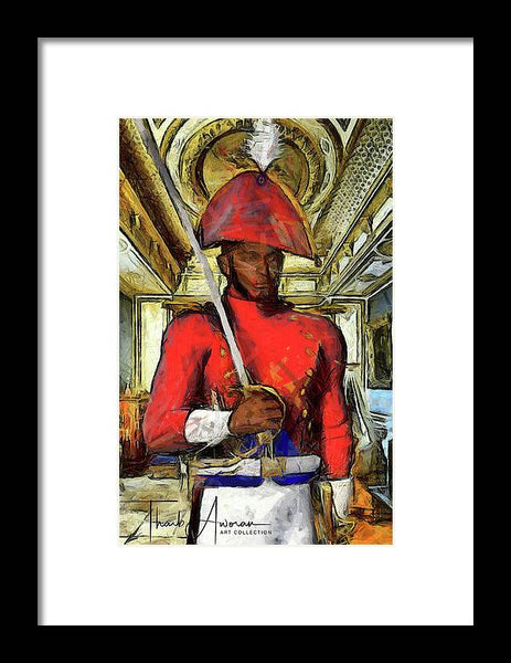 Jean-Jacques Dessalines - Liberator at Hispanola - Framed Print