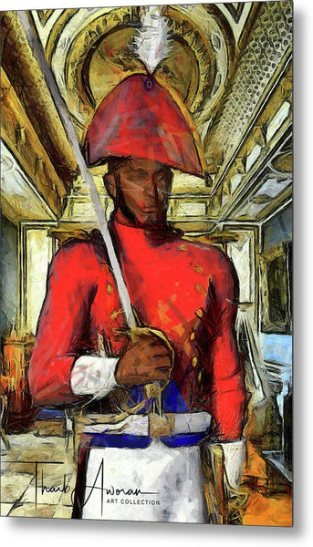 Jean-Jacques Dessalines - Liberator at Hispanola - Metal Print