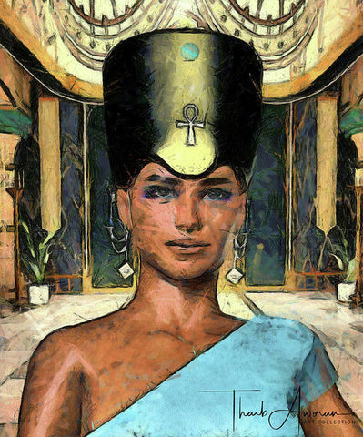 Makeda - Queen of Sheba - Art Print