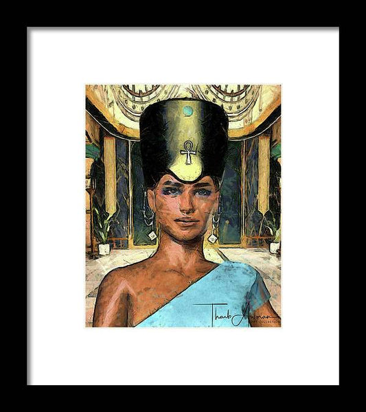 Makeda - Queen of Sheba - Framed Print