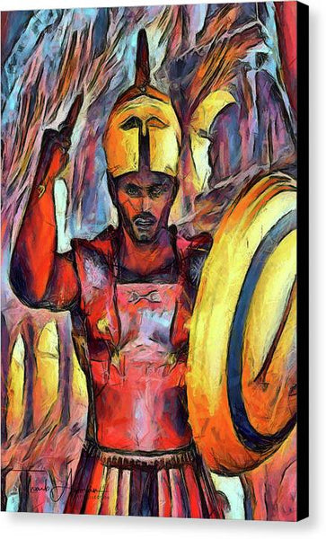 Memnon - Rival to Achilles - Canvas Print