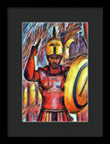 Memnon - Rival to Achilles - Framed Print