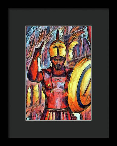 Memnon - Rival to Achilles - Framed Print