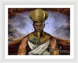 Piye - The Fiercest Pharaoh - Framed Print