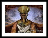 Piye - The Fiercest Pharaoh - Framed Print