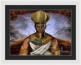 Piye - The Fiercest Pharaoh - Framed Print