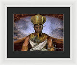 Piye - The Fiercest Pharaoh - Framed Print