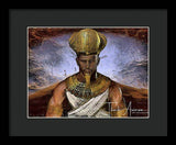 Piye - The Fiercest Pharaoh - Framed Print