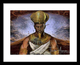 Piye - The Fiercest Pharaoh - Framed Print