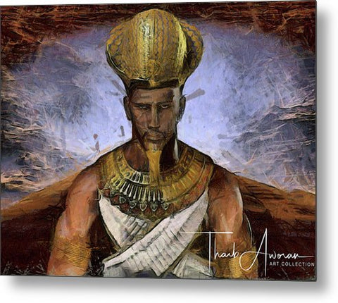 Piye - The Fiercest Pharaoh - Metal Print