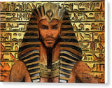 Shabako - The Political Pharaoh   - Canvas Print