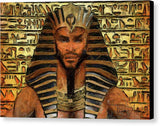 Shabako - The Political Pharaoh   - Canvas Print