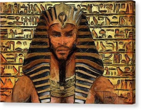 Shabako - The Political Pharaoh   - Canvas Print