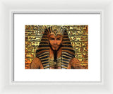 Shabako - The Political Pharaoh   - Framed Print