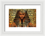 Shabako - The Political Pharaoh   - Framed Print