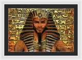 Shabako - The Political Pharaoh   - Framed Print