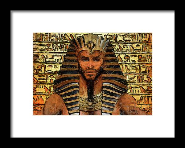 Shabako - The Political Pharaoh   - Framed Print