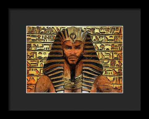 Shabako - The Political Pharaoh   - Framed Print