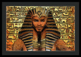 Shabako - The Political Pharaoh   - Framed Print