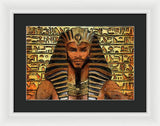 Shabako - The Political Pharaoh   - Framed Print