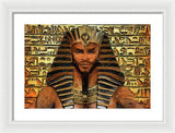 Shabako - The Political Pharaoh   - Framed Print