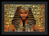 Shabako - The Political Pharaoh   - Framed Print