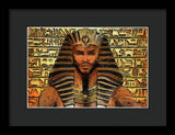 Shabako - The Political Pharaoh   - Framed Print