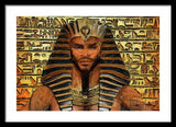 Shabako - The Political Pharaoh   - Framed Print