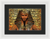 Shabako - The Political Pharaoh   - Framed Print