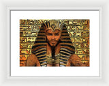 Shabako - The Political Pharaoh   - Framed Print