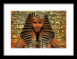 Shabako - The Political Pharaoh   - Framed Print