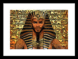 Shabako - The Political Pharaoh   - Framed Print