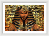 Shabako - The Political Pharaoh   - Framed Print