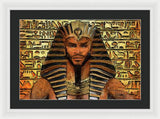 Shabako - The Political Pharaoh   - Framed Print