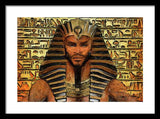 Shabako - The Political Pharaoh   - Framed Print