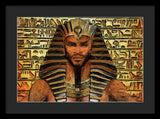 Shabako - The Political Pharaoh   - Framed Print